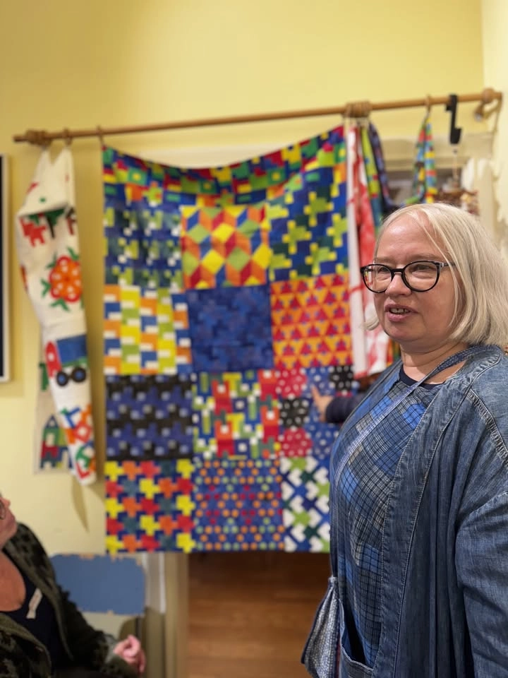 Mönsterlek med geometriska former med Elena Semenova