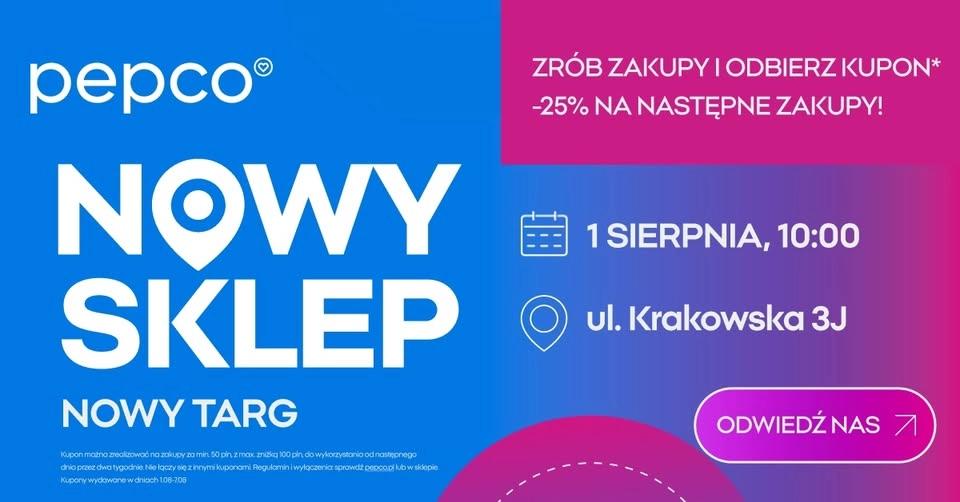 Nowy Targ! Nowy sklep w Waszej okolicy