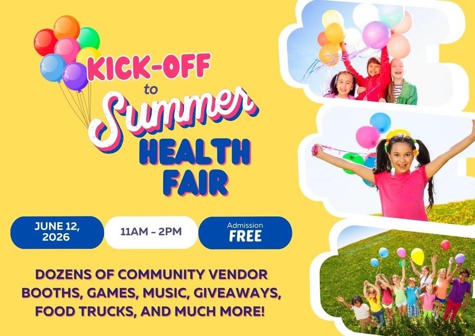 Kick-Off to Summer Health & Wellness Fair
