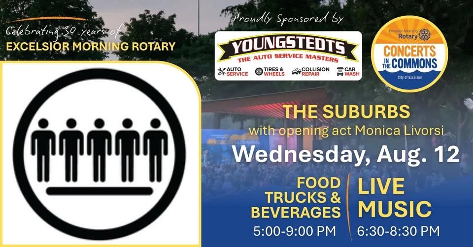 Excelsior Morning Rotary’s CONCERTS IN THE COMMONS – The Suburbs