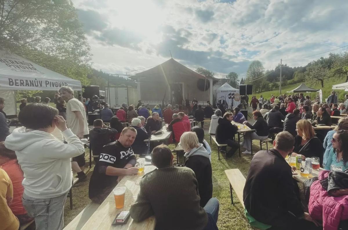 Roztočte to s Beranem 2026 – pivovarský open air fest v Trávníčku