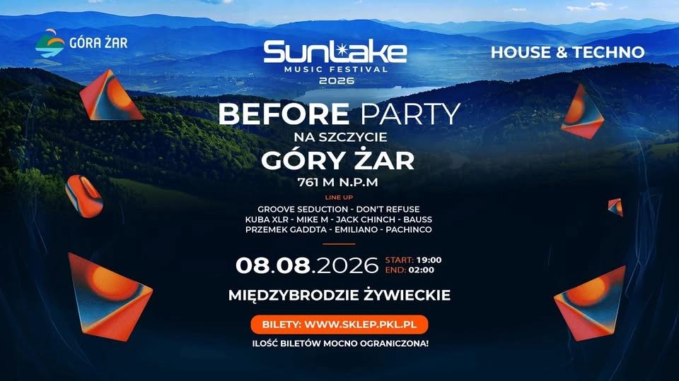 SunLake Music Festival - Before Party na szczycie Góry Żar