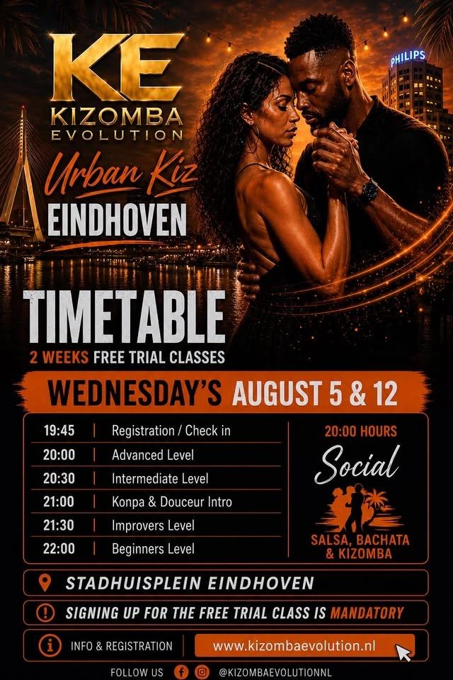KIZOMBA URBAN KIZ CLASSES EINDHOVEN