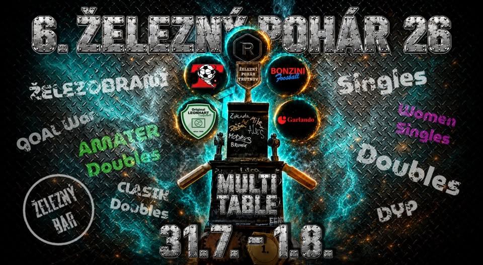 6. Železný pohár 26 - MULTITABLE - Železobraní