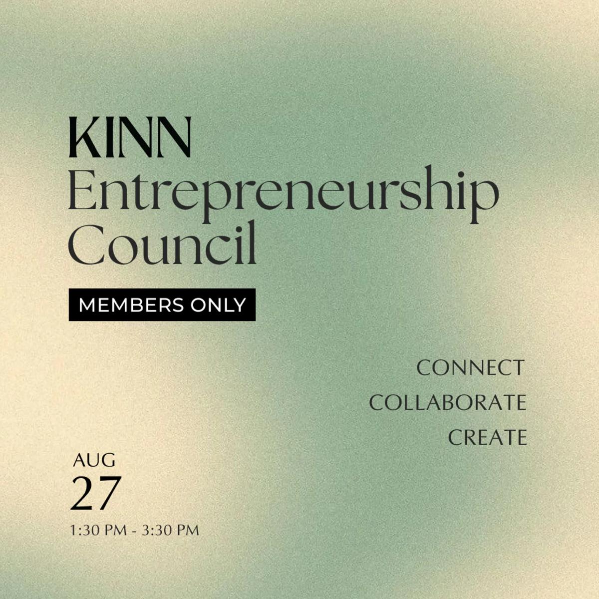 Kinn Entrepreneurship Council