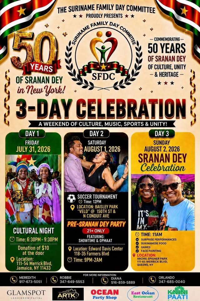Sranan Dey 50th Anniversary Cultural night