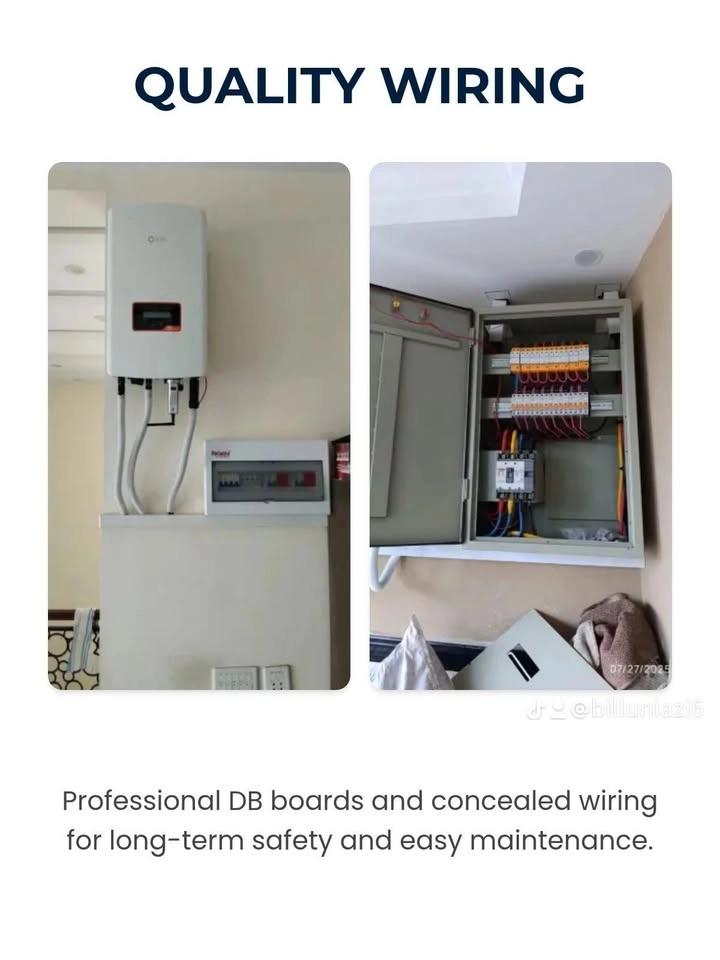 solar panels system installation