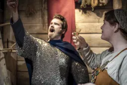 Träffa museets vikingar och åk sagotåget