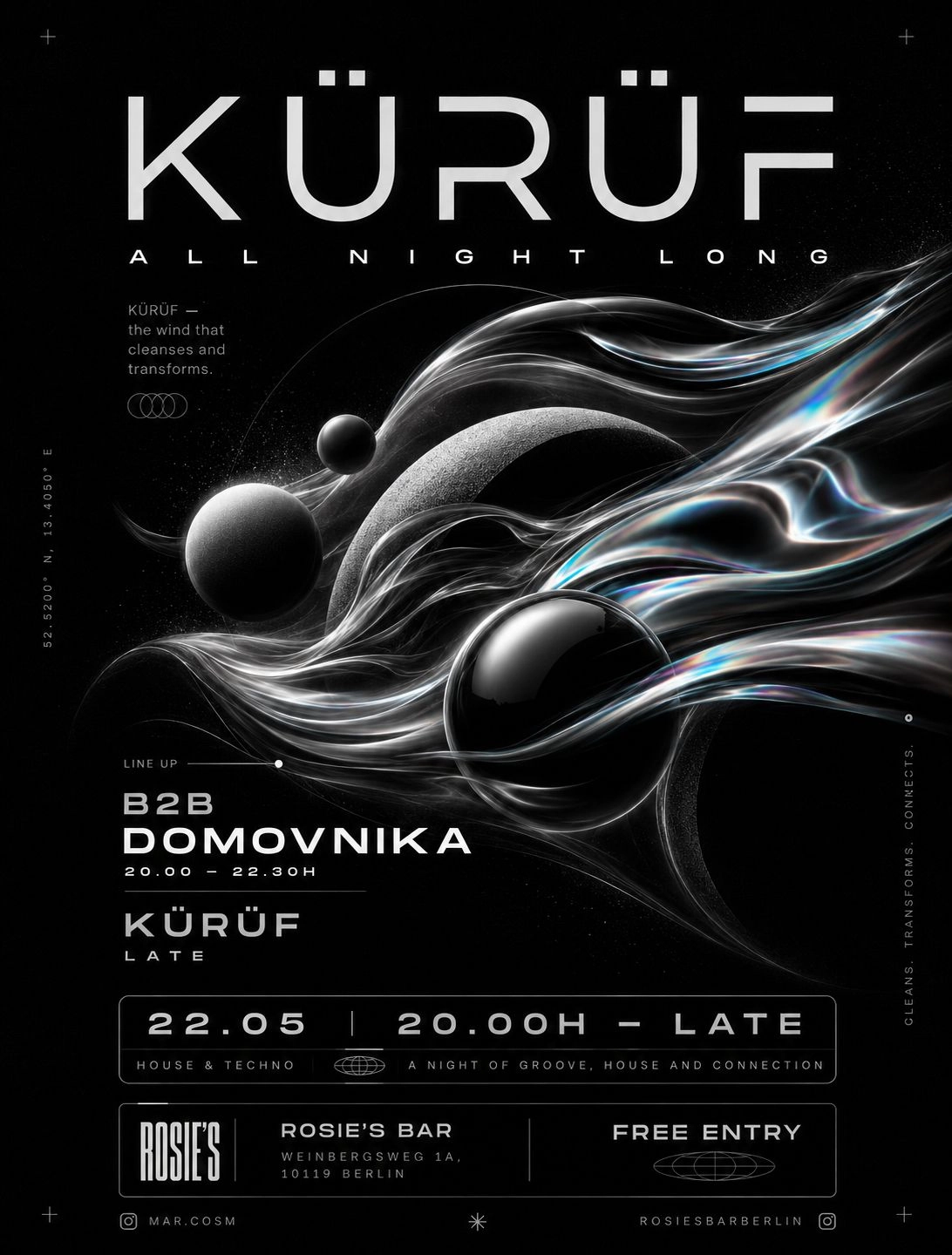 Rosie's Bar presents: KÜRÜF & Friends Showcase