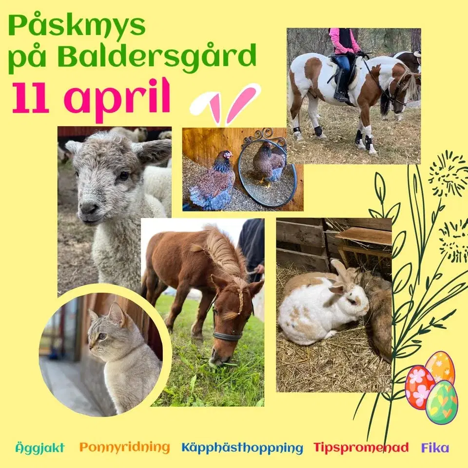 Påskmys på Baldersgård
