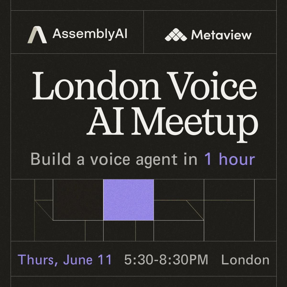 London Voice AI Meetup: Build a Voice Agent in 1 hour 🎙️
