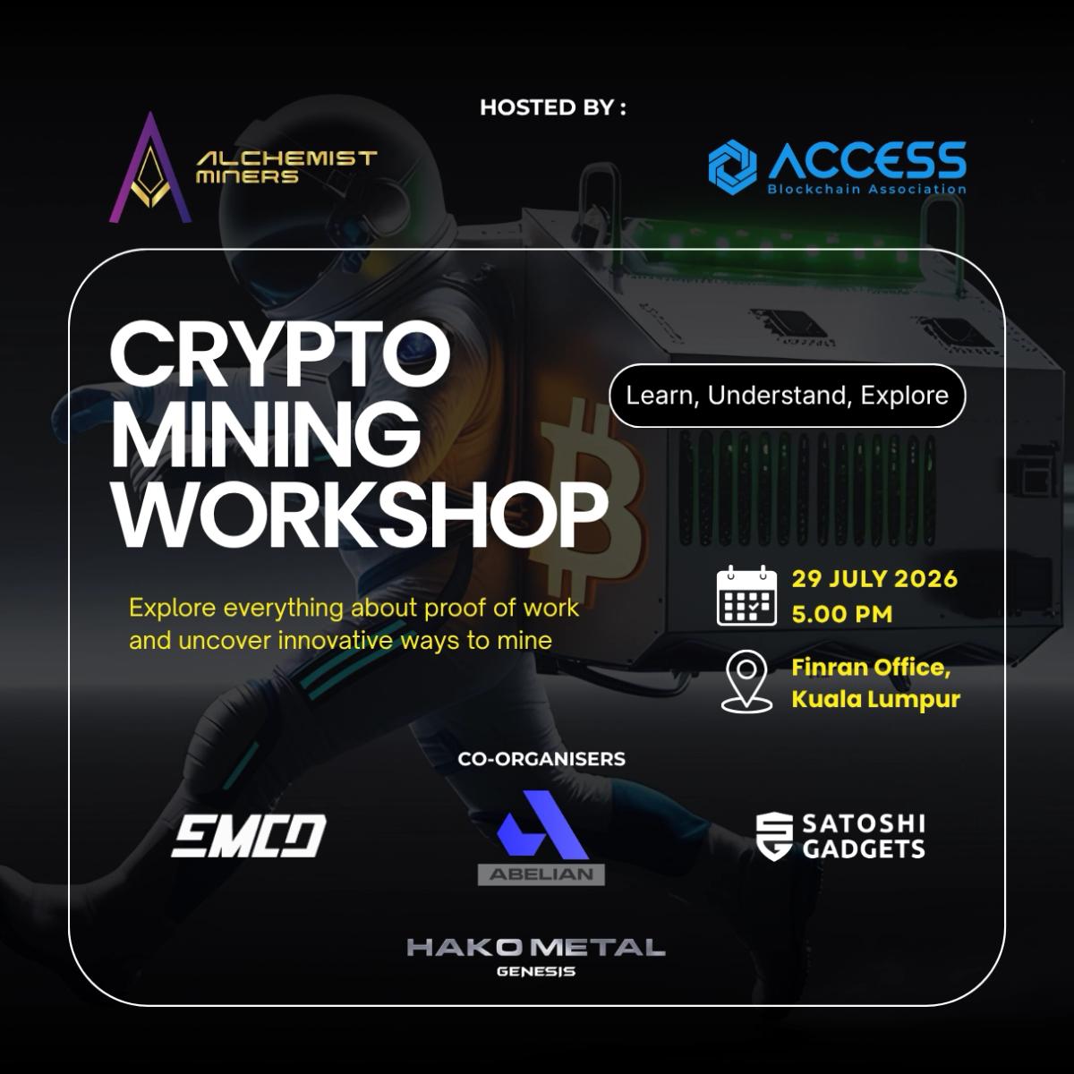 CRYPTO MINING WORKSHOP