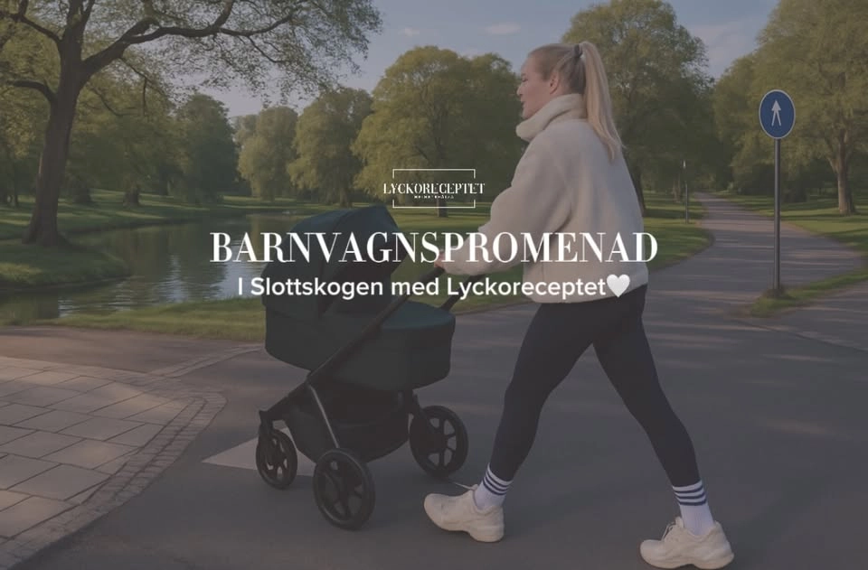 Barnvagnspromenad och träning i Slottskogen (Kostnadsfritt!)