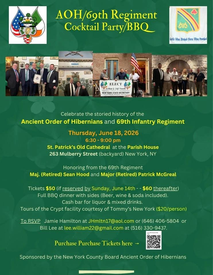 AOH/69th Regiment BBQ
