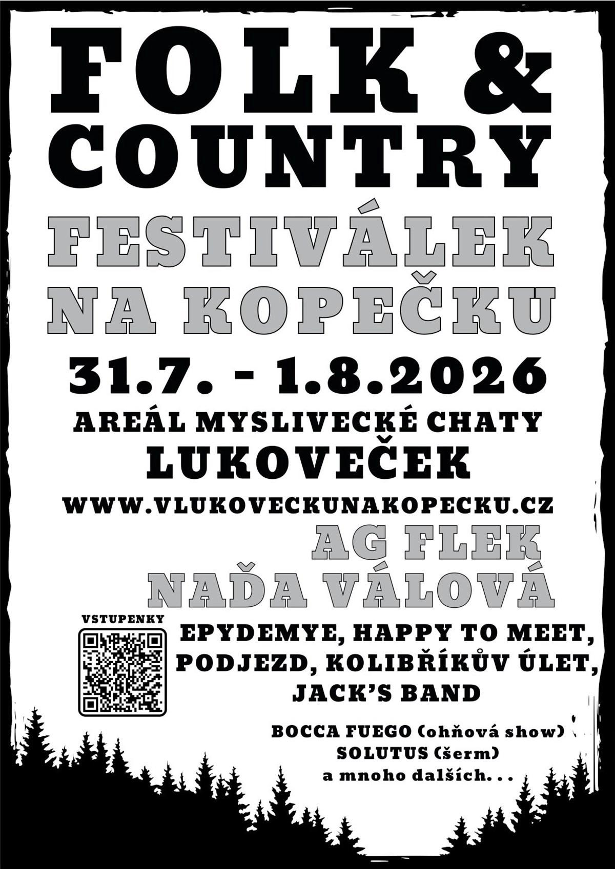 Festiválek na kopečku 2026