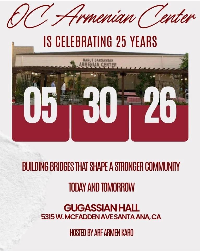 OC Armenian Center 25th Anniversary