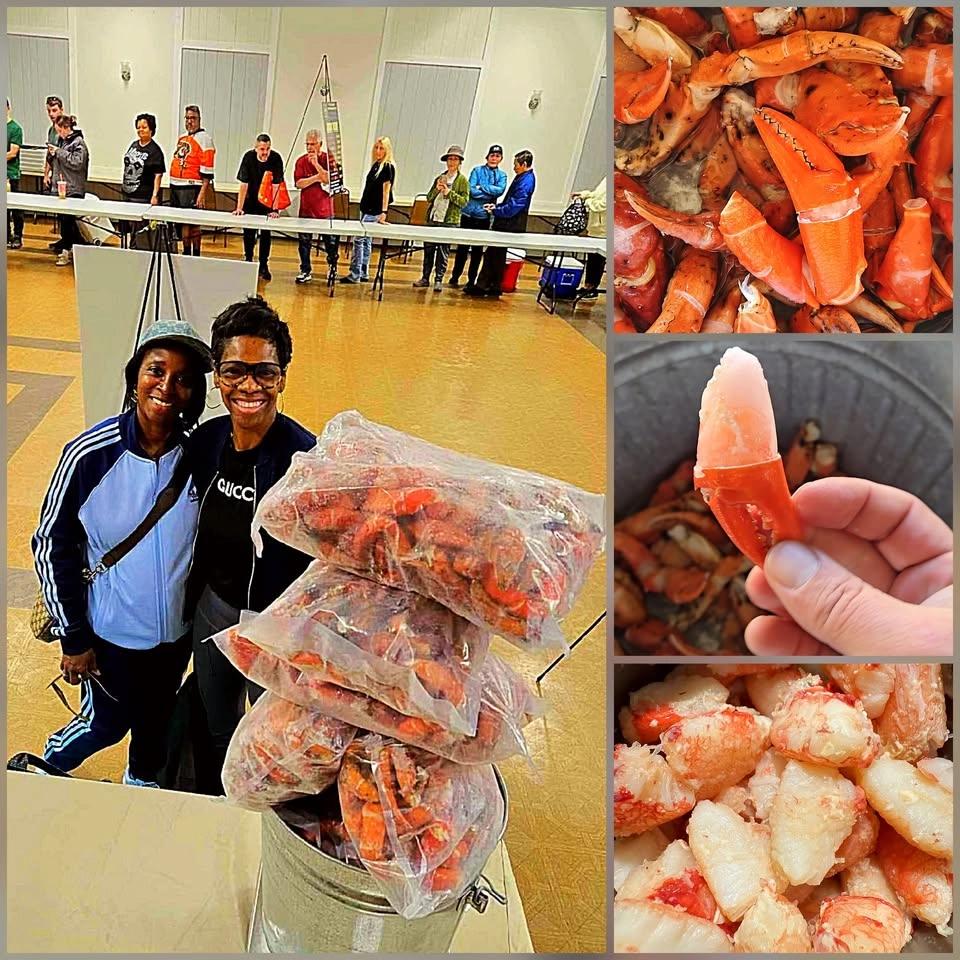 $9.99lb & $10.99lb! ATLANTIC RED CRAB CLAW SALE! Cuyahoga County Fairgrounds! IN PERSON ONLY!