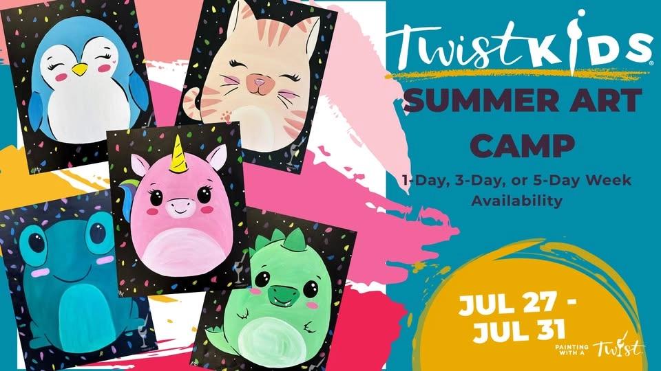 Kids Summer Camp! Ages 6+ July 27- July 31