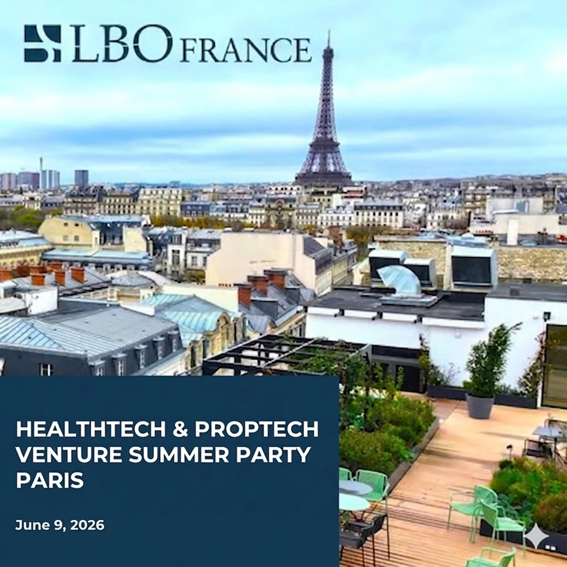 LBO France Healthtech & Proptech Venture Summer Party 2026