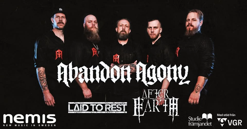 ABANDON AGONY + LAID TO REST + AFTER EARTH