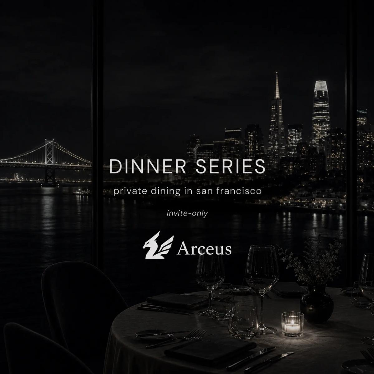 Founders Table: A Private Dinner By Arceus
