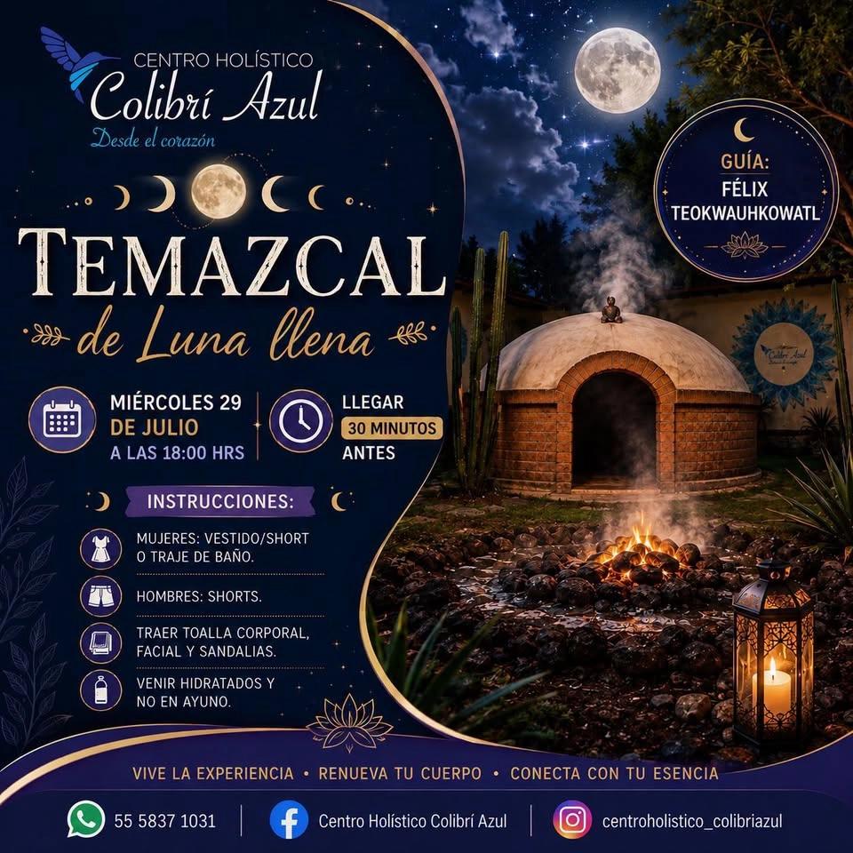 Temazcal de luna 🌑