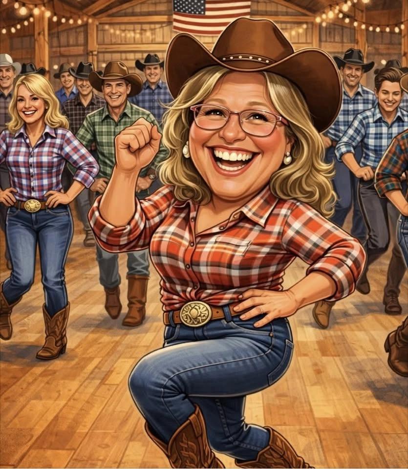 Line dance lessons