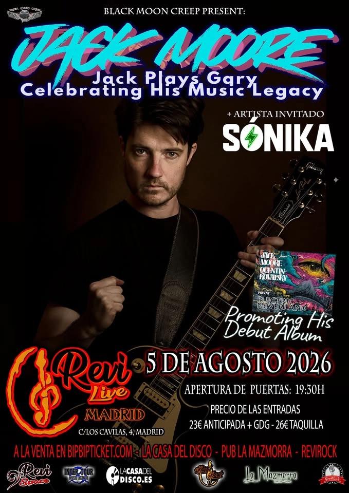 Jack Moore + SΓ³nika en Madrid