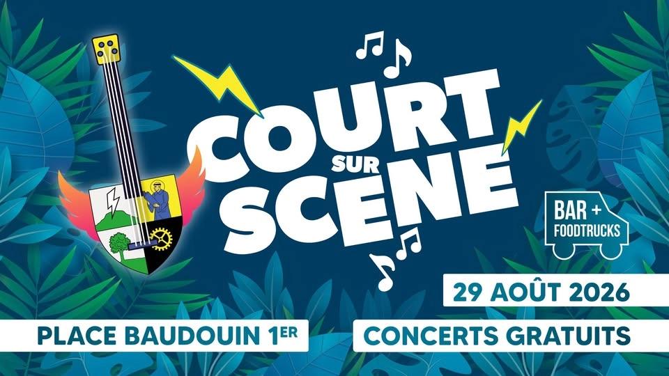 Court sur Scène 2026 - Concerts gratuits !