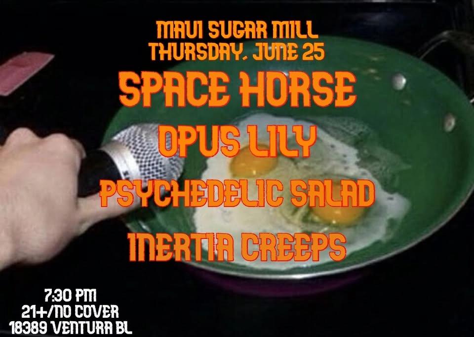 SPACE HORSE RETURNS TO MAUI SUGAR MILL!!!