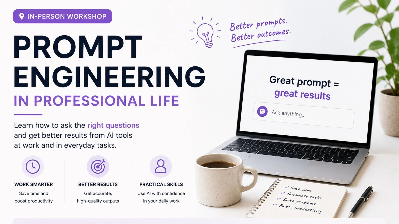 Prompt Engineering in Professional Life – Practical Workshop