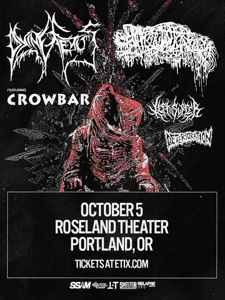 DYING FETUS & SANGUISUGABOGG - ROSELAND THEATER - PORTLAND, OR