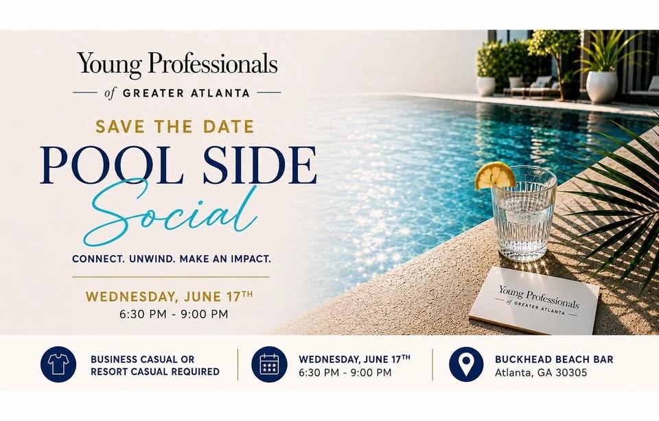 Pool Side Social with YP of GA