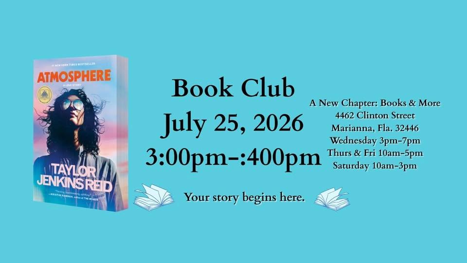 Book Club-Atmosphere-A New Chapter: Books & More