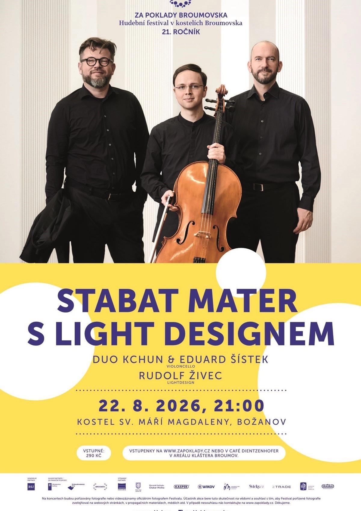 Stabat mater s Light designem