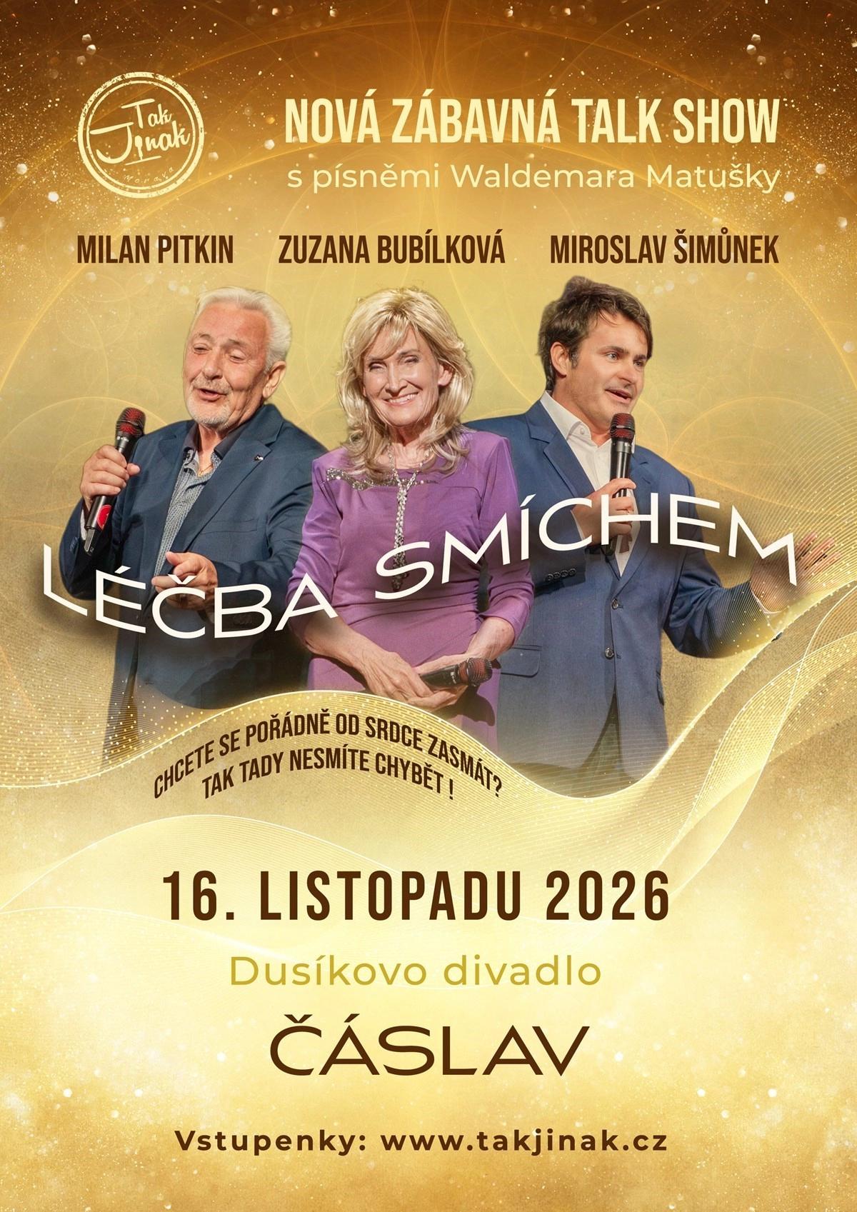 Léčba smíchem - Talk show / Bubílková, Pitkin, Šimůnek
