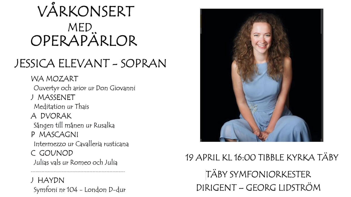 Vårkonsert med operapärlor