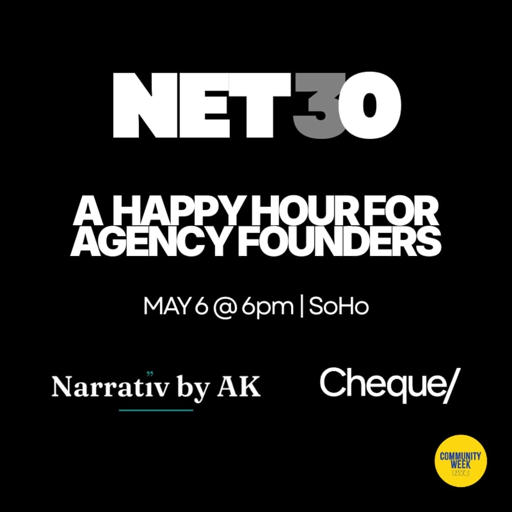 Net 0: A Happy Hour for Agency Founders