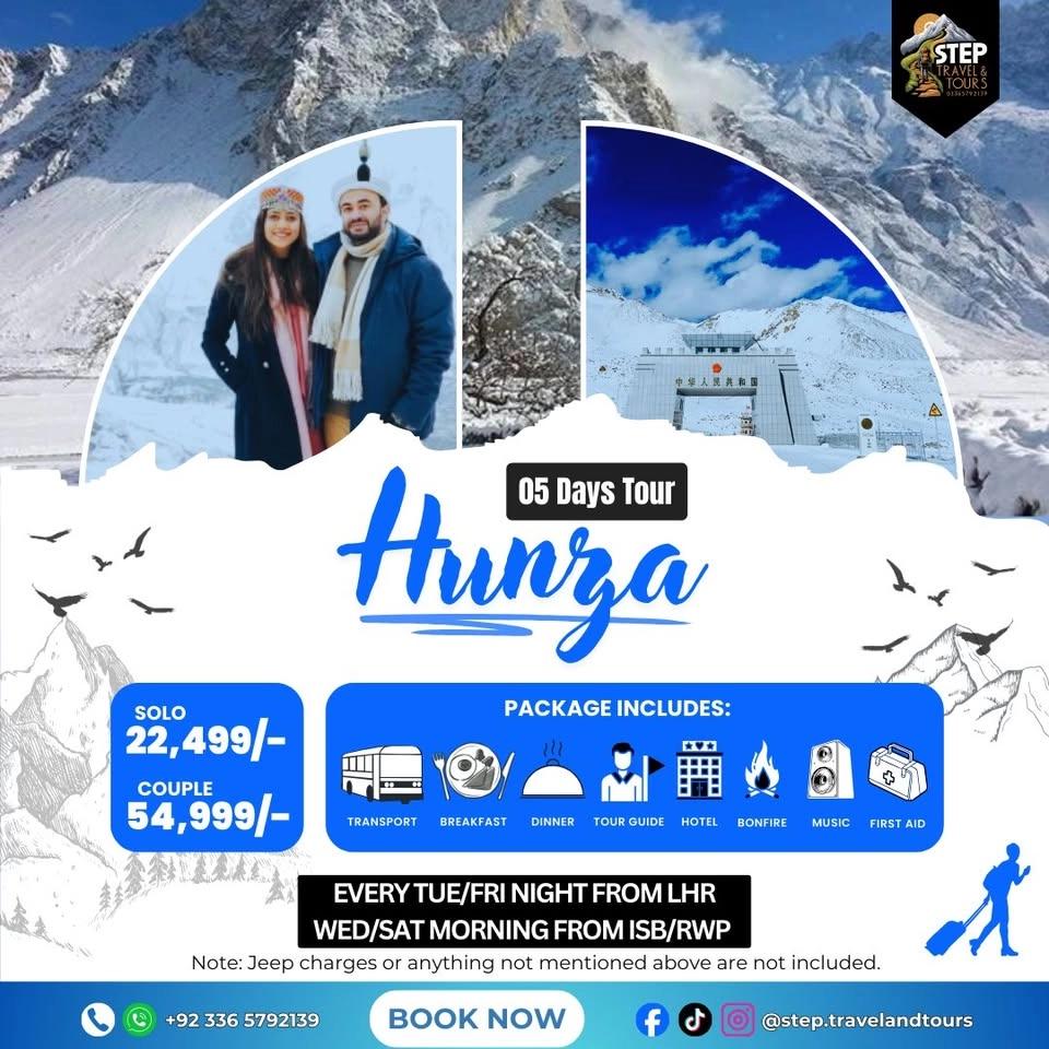 05 Days Tour To Hunza - Nalter - China Border From Lahore & Islamabad