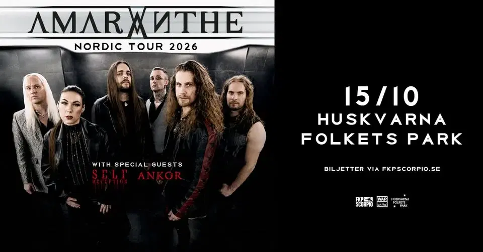 Amaranthe + Support: Self Deception + Ankor | Huskvarna