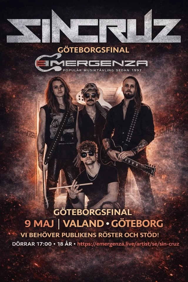 SIN CRUZ - Emergenza | Göteborgsfinal