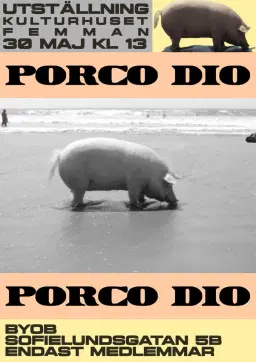 Konstutställning PORCO DIO eller Femmans vårsalong