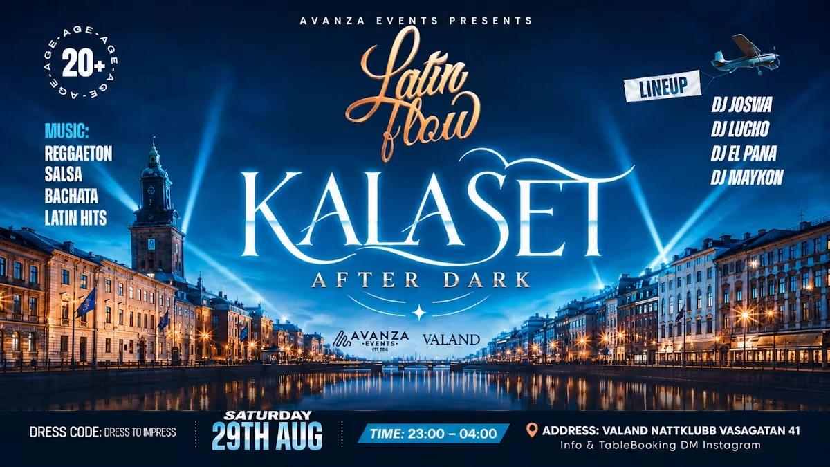 ✘ LATIN FLOW ✘ KALASET AFTER DARK 2026 ✘ F