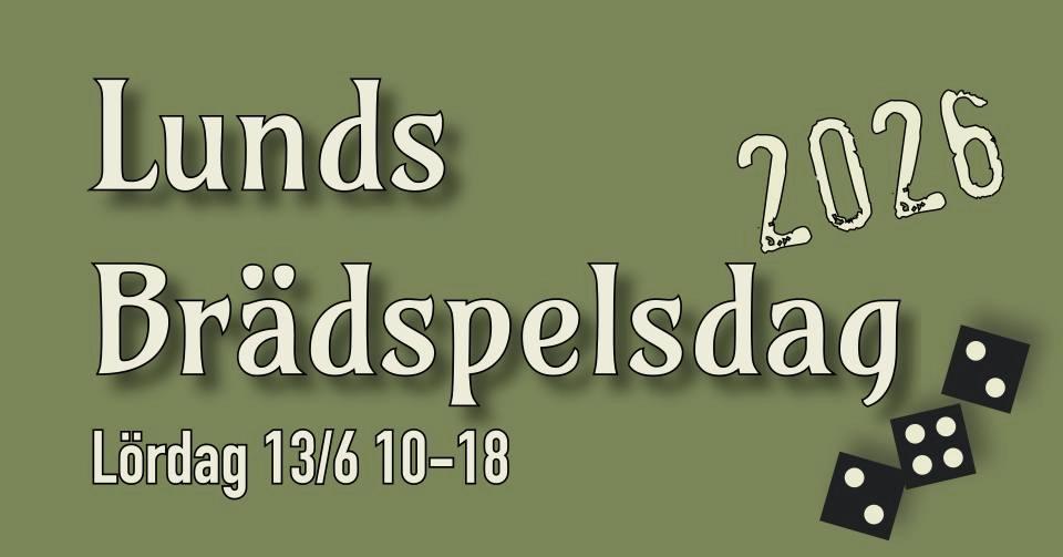 Lunds Brädspelsdag 2026