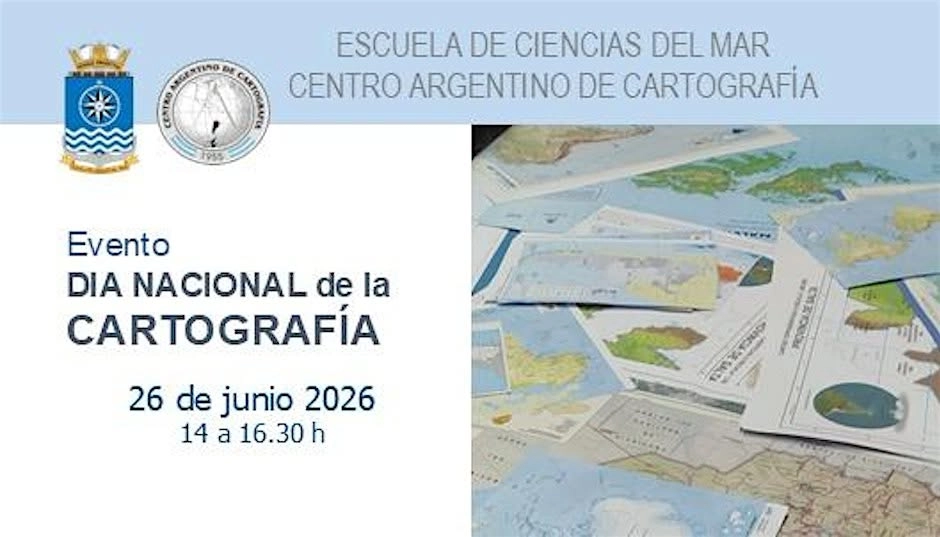 Evento Día de la Cartografía - Virtual y Presencial