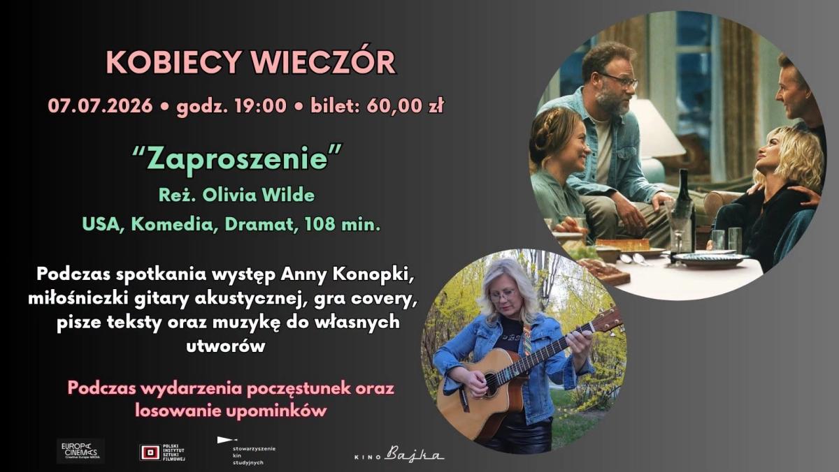 Kobiecy WieczĂłr: "Zaproszenie" | 07.07.2026