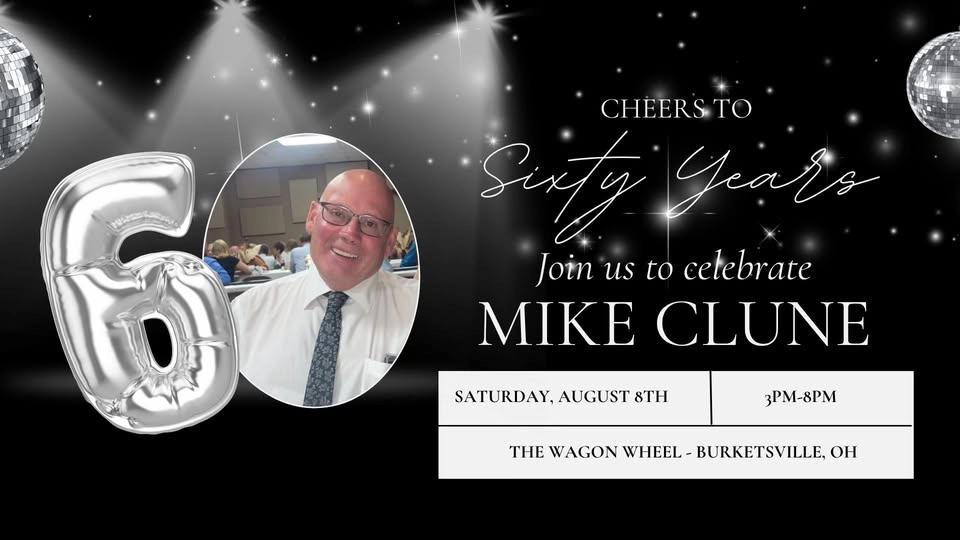 Sixty looks good on Mike Clune!