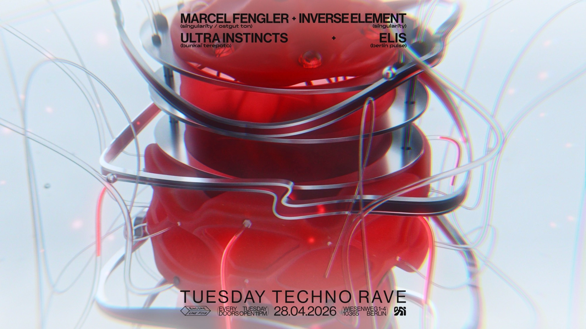 ✦encore.une.fois✦ / TUESDAY TECHNO RAVE