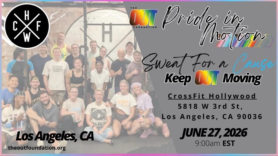 CrossFit Hollywood Moving with Pride
