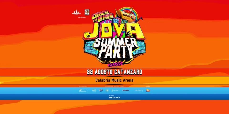 Jova Summer Party • Catanzaro @ Calabria Music Arena 22/08